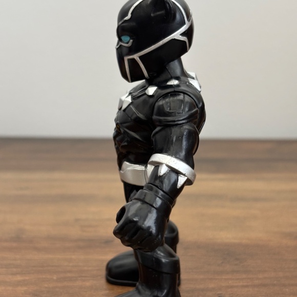 Hasbro Marvel Super Hero Mega Mighties BLACK PANTHER Action Figure 5 Cake Topper - Picture 4 of 9